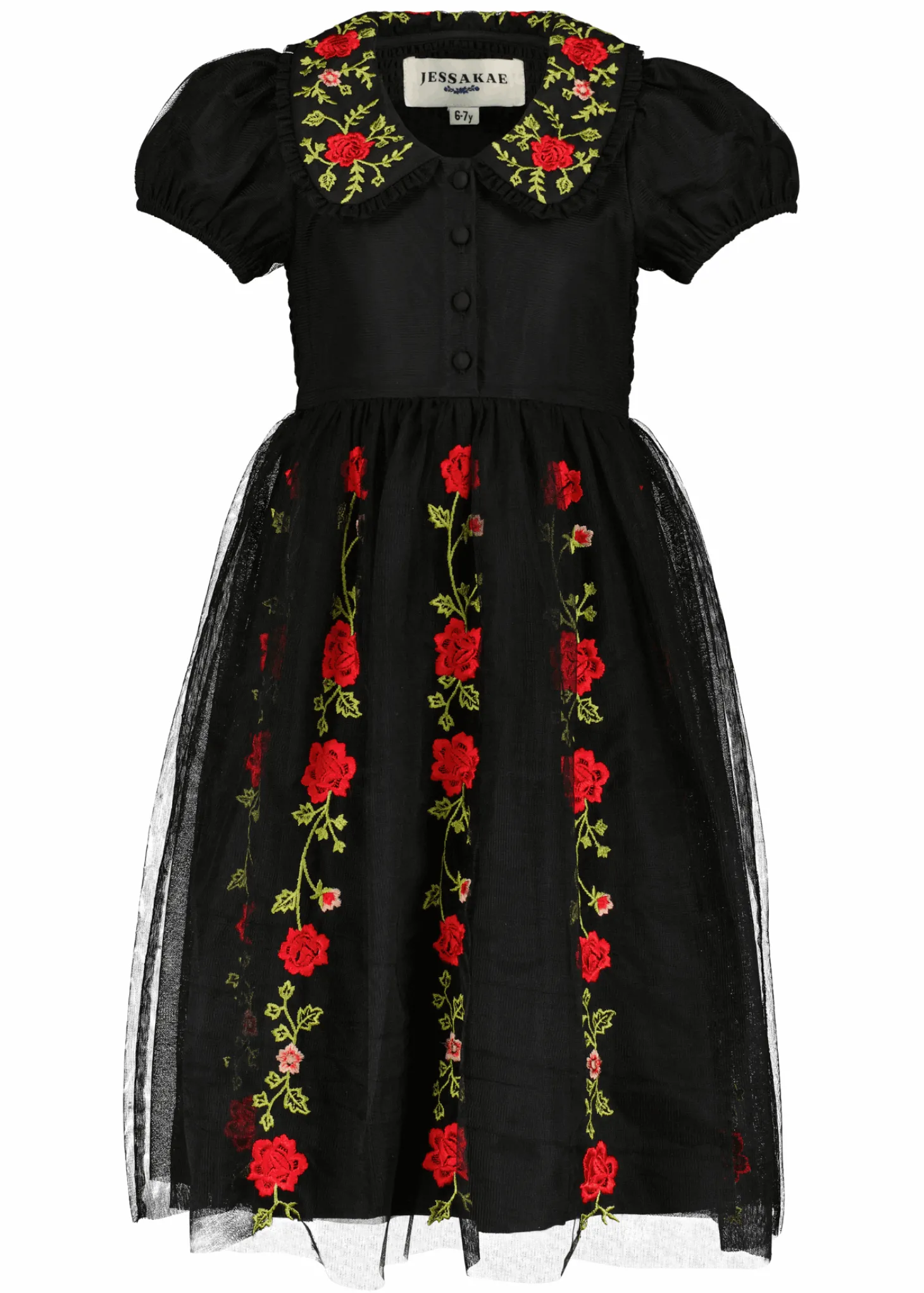 JessaKae Flower Girl Dresses*Angelina Girls Dress Black