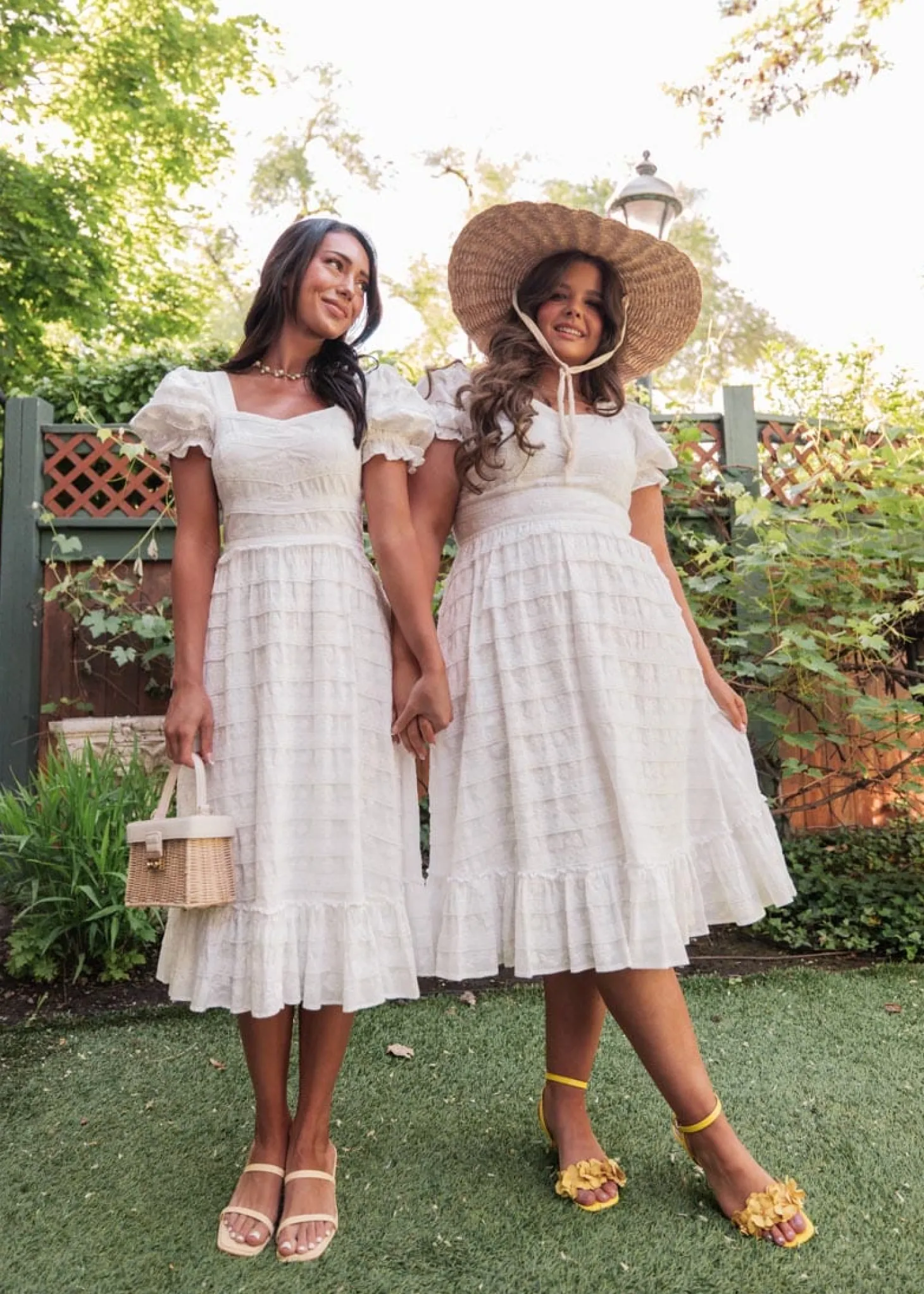JessaKae Midi Dresses*Annalise Dress White