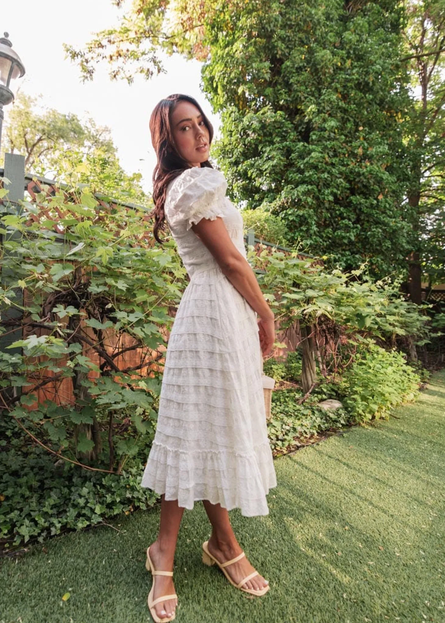 JessaKae Midi Dresses*Annalise Dress White