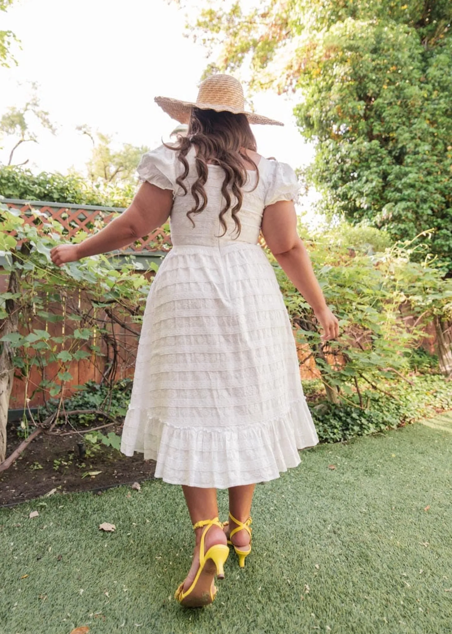 JessaKae Midi Dresses*Annalise Dress White