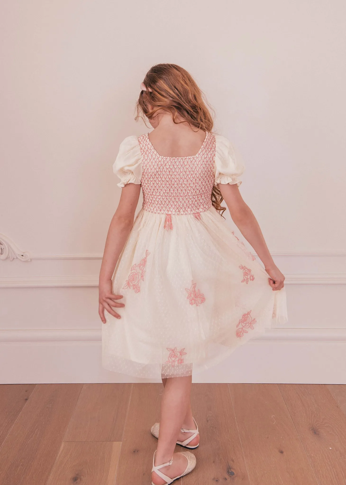 JessaKae Flower Girl Dresses*Aurora Girls Dress AntiqueIvory