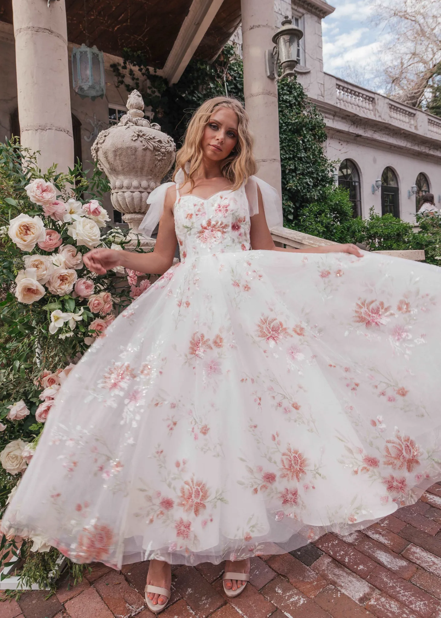 JessaKae Bridal Collection|Holiday Dresses*Bianca Dress FlushedFloral