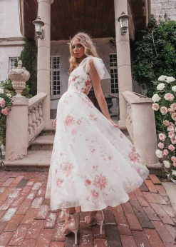 JessaKae Bridal Collection|Holiday Dresses*Bianca Dress FlushedFloral