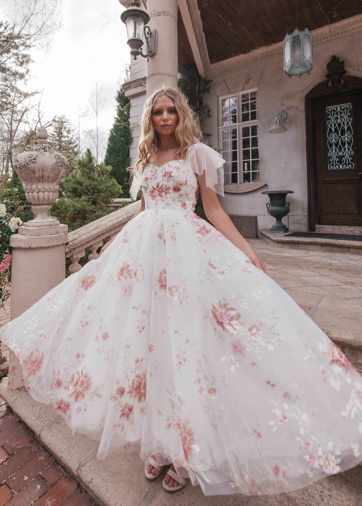 JessaKae Bridal Collection|Holiday Dresses*Bianca Dress FlushedFloral