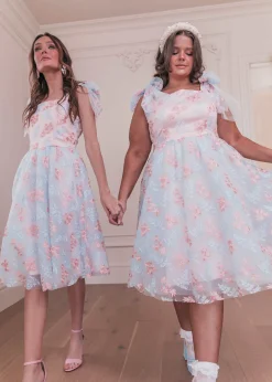 JessaKae Mini Dresses|Midi Dresses*Bonbon Dress BonbonBlue