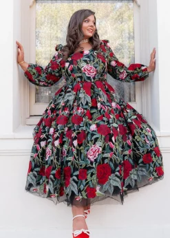 JessaKae Customer Favorites|Best Sellers*Briar Dress RoseGarden