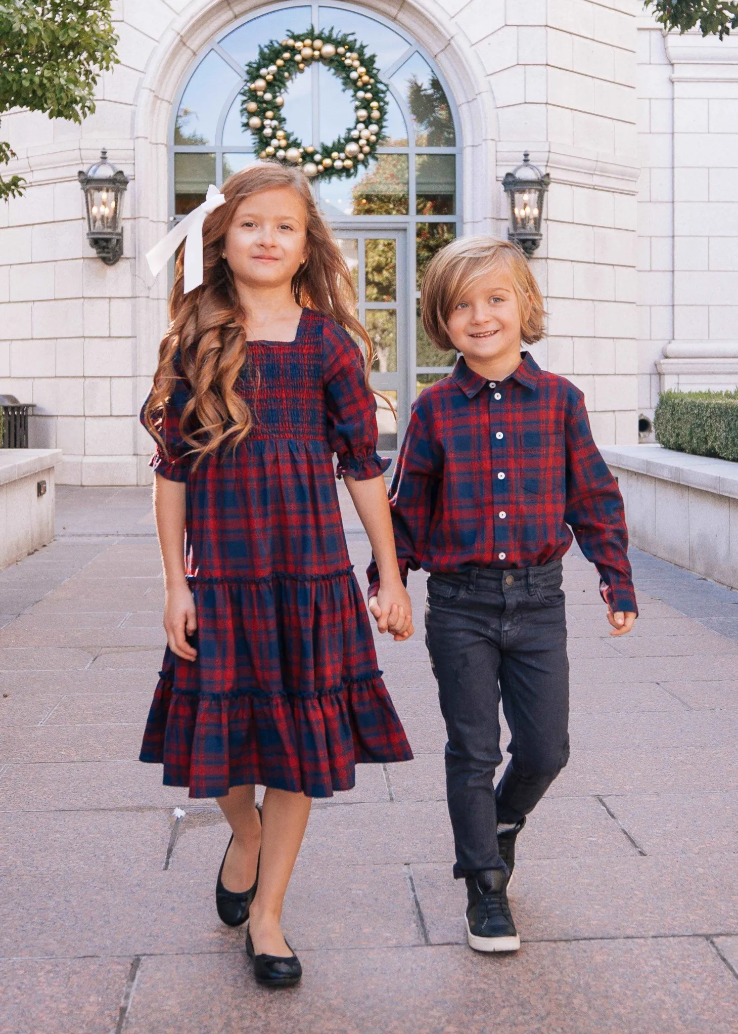 JessaKae Flower Girl Dresses*Brooks Girls Dress Navy