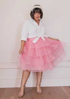 JessaKae Skirts|Mini Dresses*Candy Skirt Pink