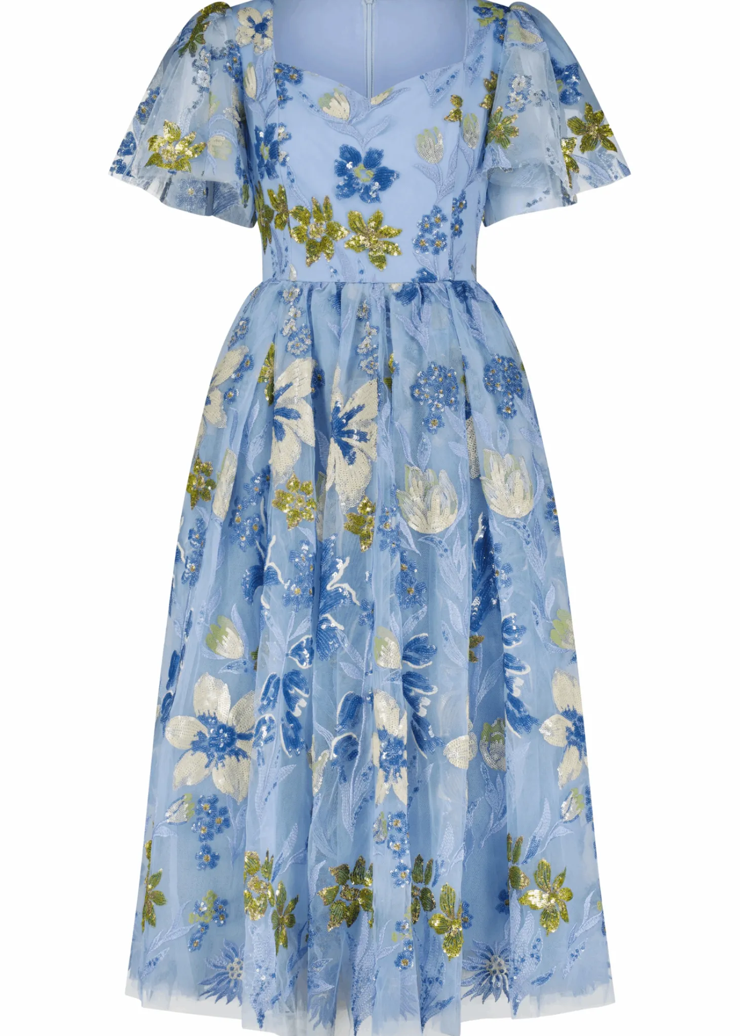 JessaKae Midi Dresses*Canterbury Dress CanterburyBlue