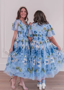 JessaKae Midi Dresses*Canterbury Dress CanterburyBlue