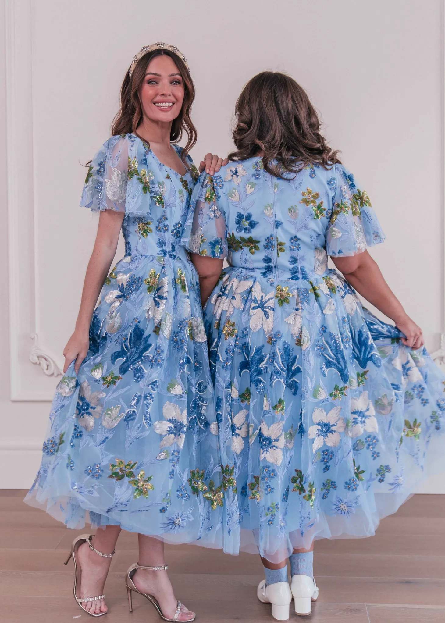 JessaKae Midi Dresses*Canterbury Dress CanterburyBlue