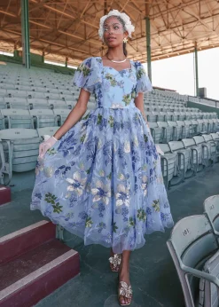 JessaKae Midi Dresses*Canterbury Dress CanterburyBlue