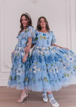 JessaKae Midi Dresses*Canterbury Dress CanterburyBlue