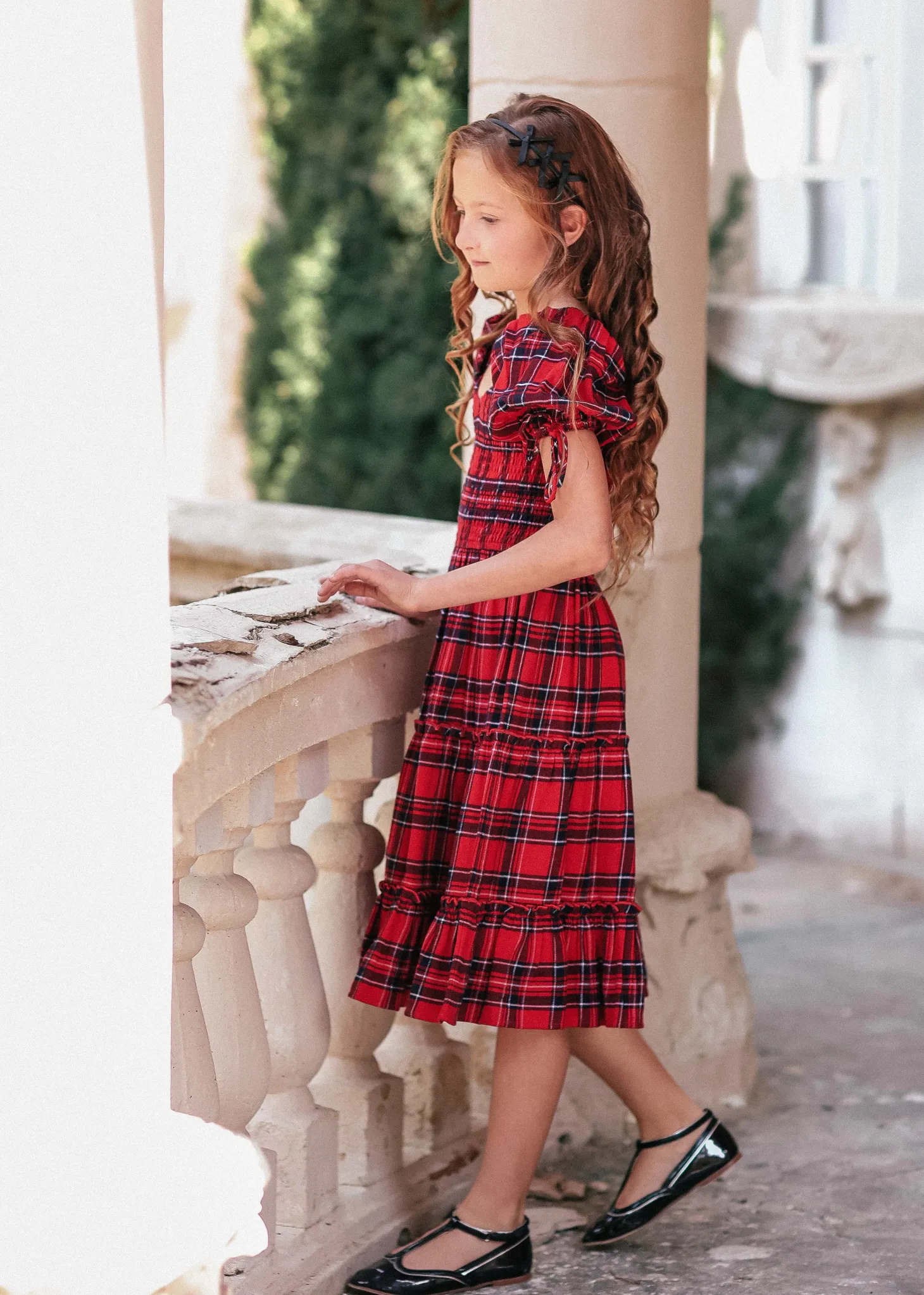 JessaKae Flower Girl Dresses*Clara Girls Dress Red