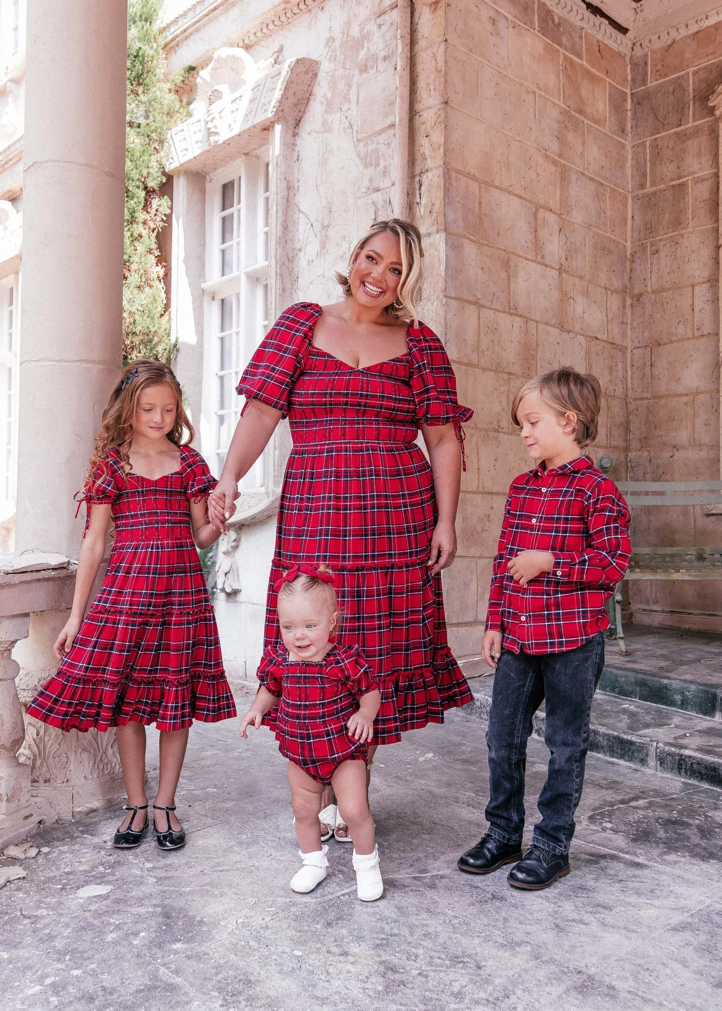 JessaKae Flower Girl Dresses*Clara Girls Dress Red