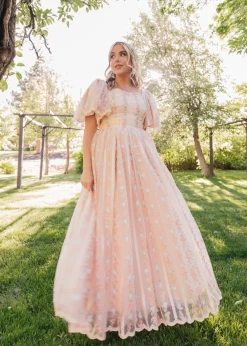 JessaKae Customer Favorites|Best Sellers*Colette Dress BlushElegance