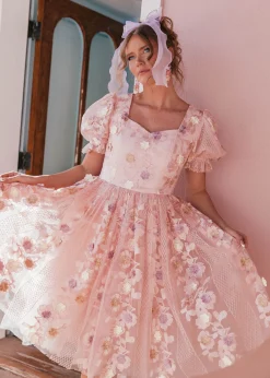 JessaKae Midi Dresses|Girls Dresses Under $50*Cupcake Dress Pink