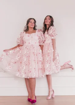 JessaKae Midi Dresses|Girls Dresses Under $50*Cupcake Dress Pink