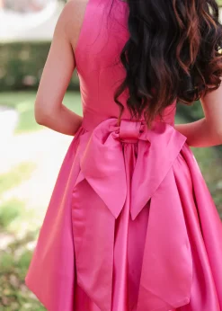 JessaKae Midi Dresses*Darling Dress Pink