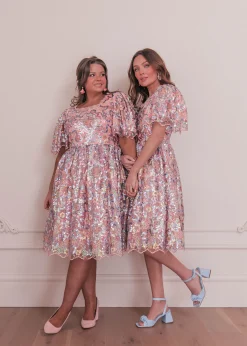 JessaKae Mini Dresses*Decadence Dress Peach