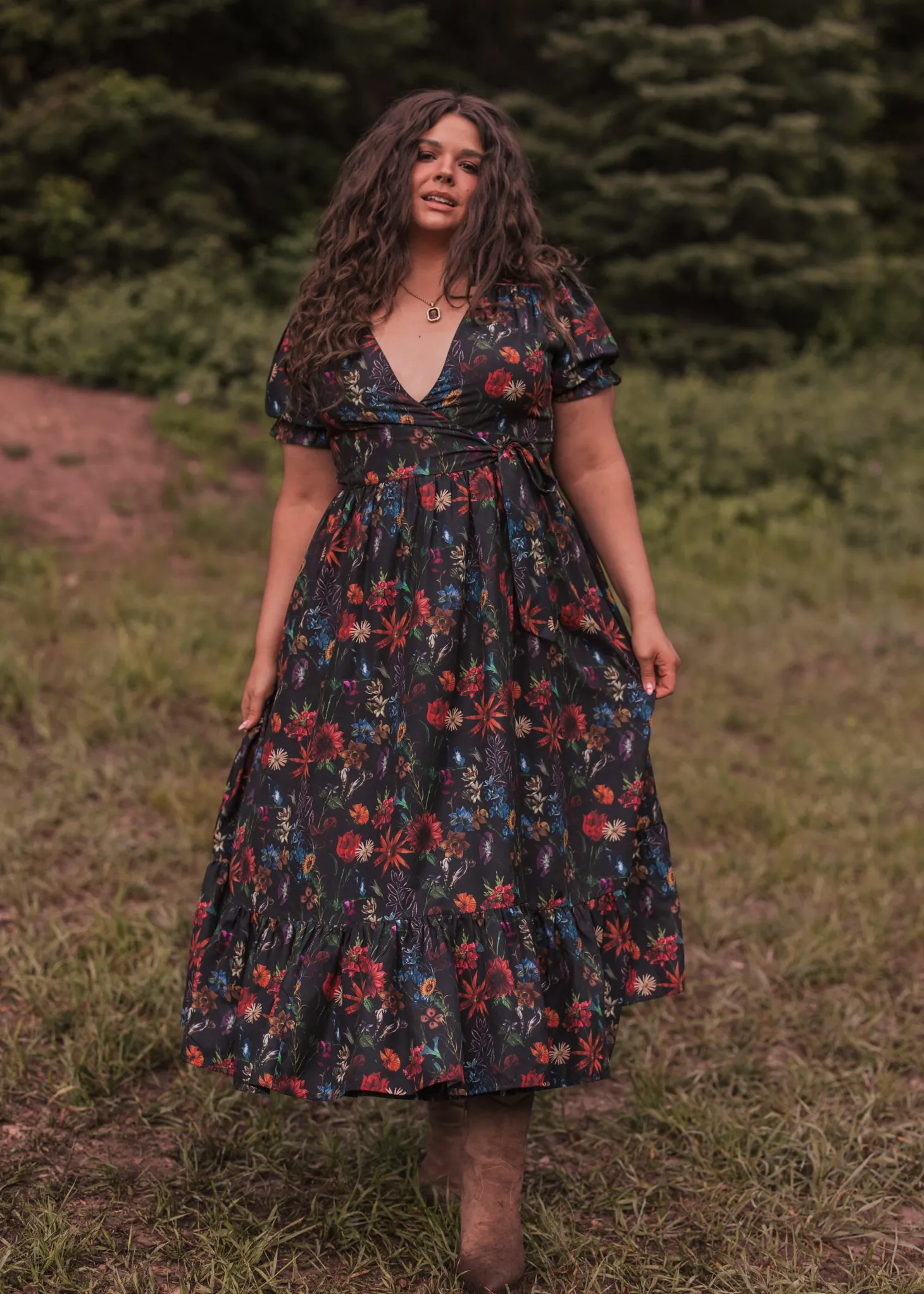 JessaKae Woodland Collection|Customer Favorites*Elara Dress Black