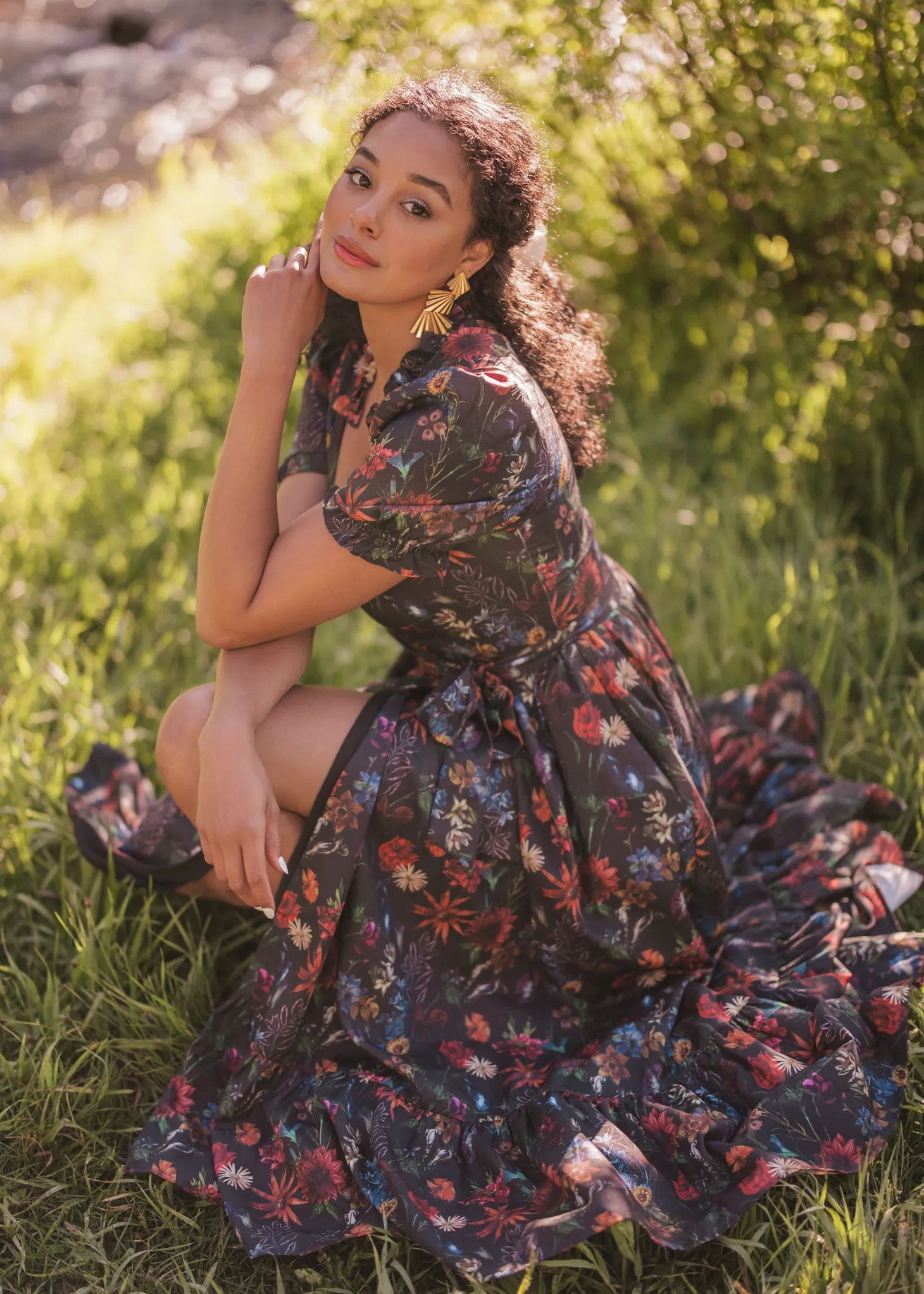 JessaKae Woodland Collection|Customer Favorites*Elara Dress Black