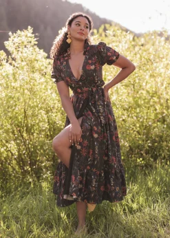 JessaKae Woodland Collection|Customer Favorites*Elara Dress Black