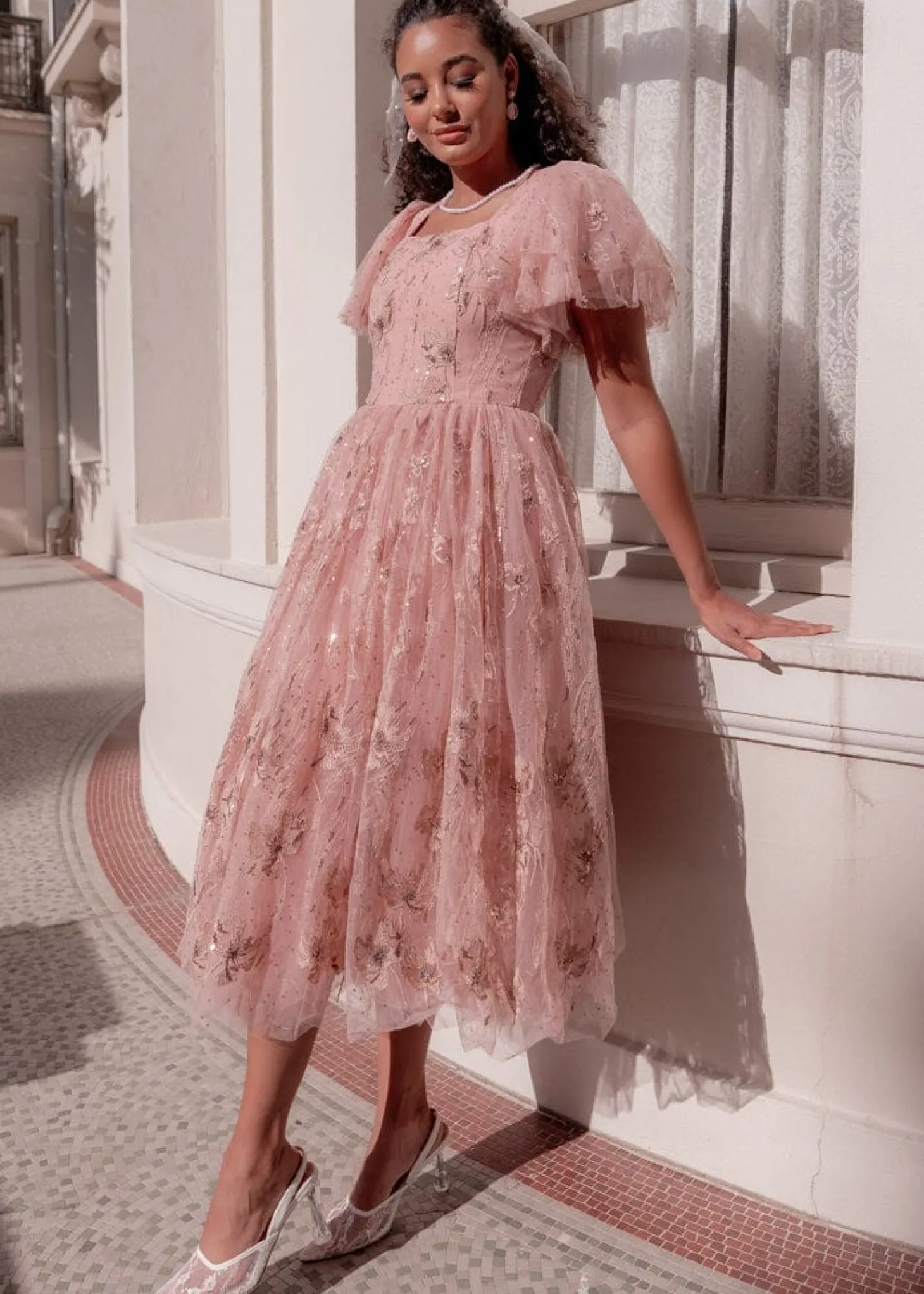 JessaKae Plaza Collection|Customer Favorites*Eloise Dress PetalPink