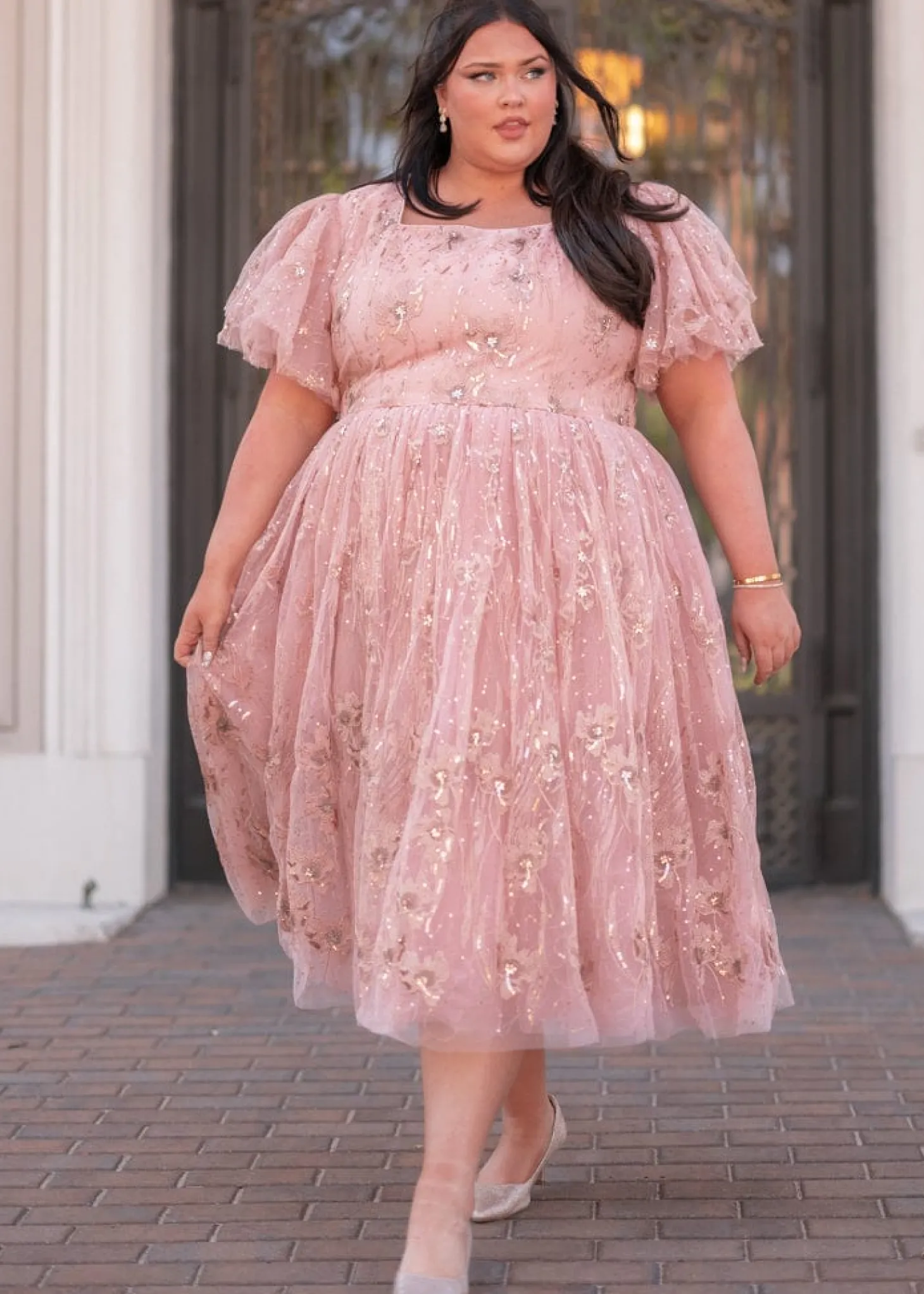 JessaKae Plaza Collection|Customer Favorites*Eloise Dress PetalPink