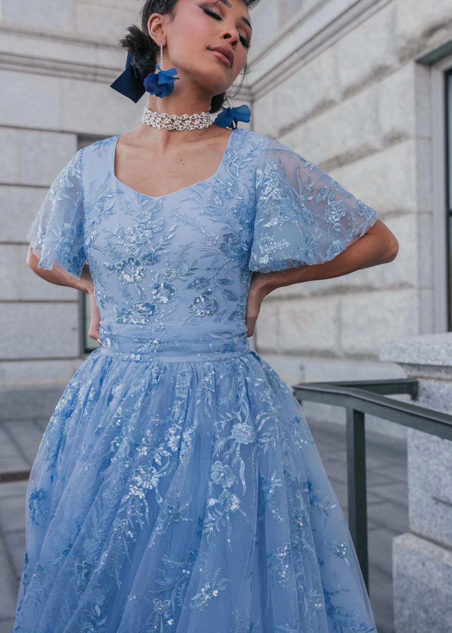 JessaKae Customer Favorites|Best Sellers*Elsa Dress ElsaBlue