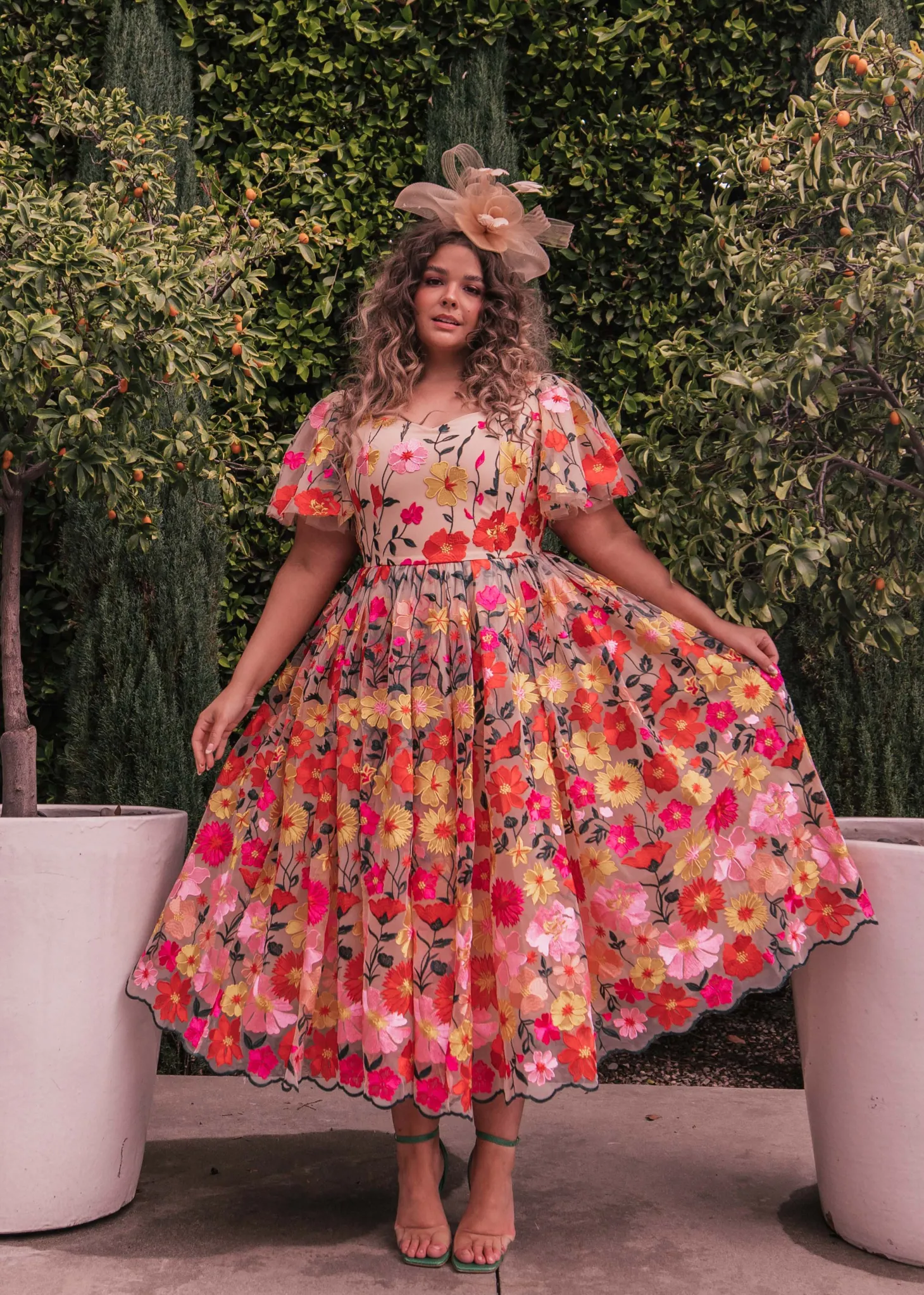 JessaKae Customer Favorites|Best Sellers*English Garden Dress GardenPink