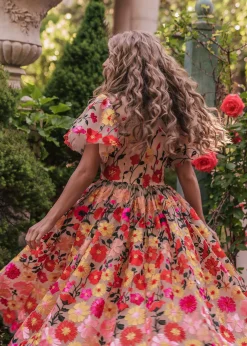 JessaKae Customer Favorites|Best Sellers*English Garden Dress GardenPink