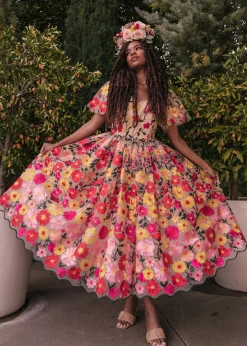 JessaKae Customer Favorites|Best Sellers*English Garden Dress GardenPink