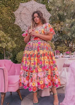JessaKae Customer Favorites|Best Sellers*English Garden Dress GardenPink