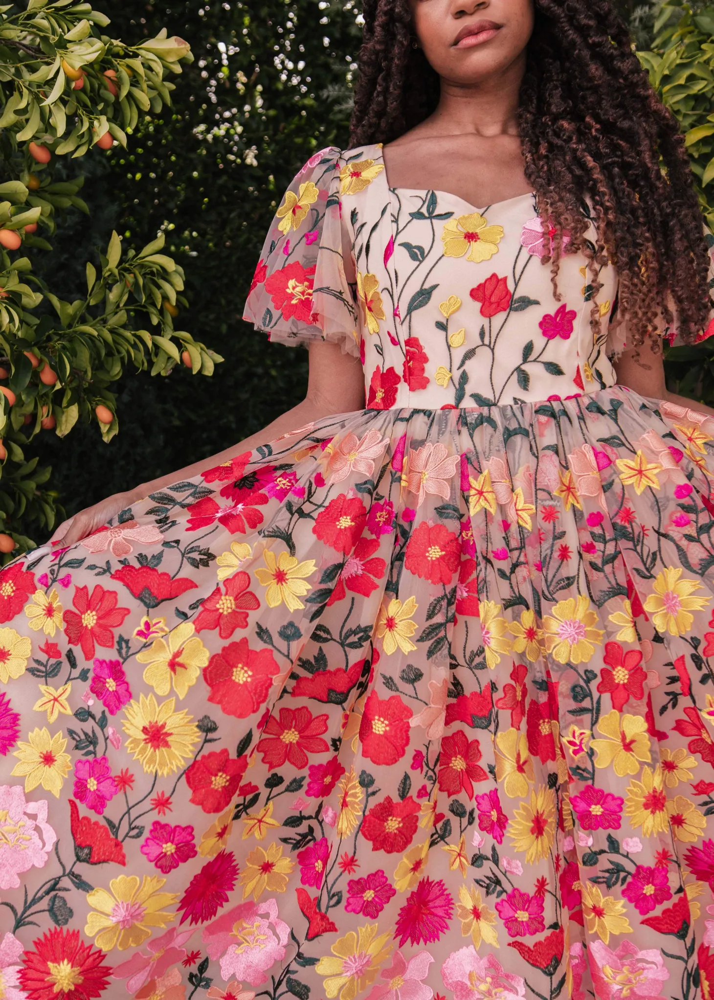 JessaKae Customer Favorites|Best Sellers*English Garden Dress GardenPink