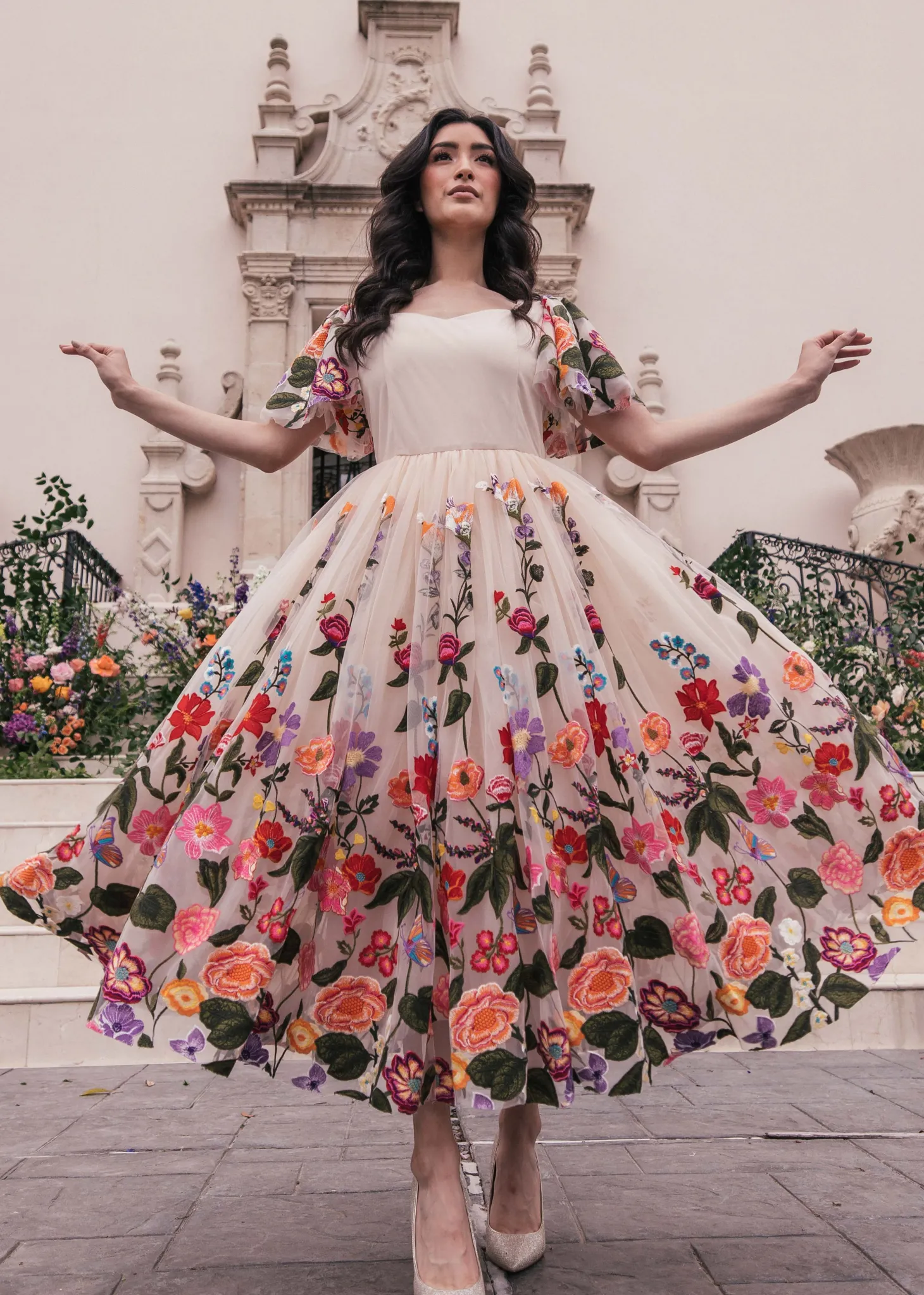 JessaKae Midi Dresses*Fairytale Dress Blush