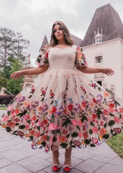JessaKae Midi Dresses*Fairytale Dress Blush
