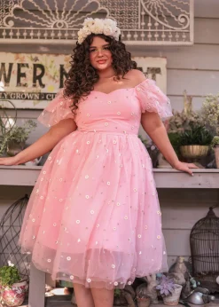 JessaKae Midi Dresses*Faye Dress Pink