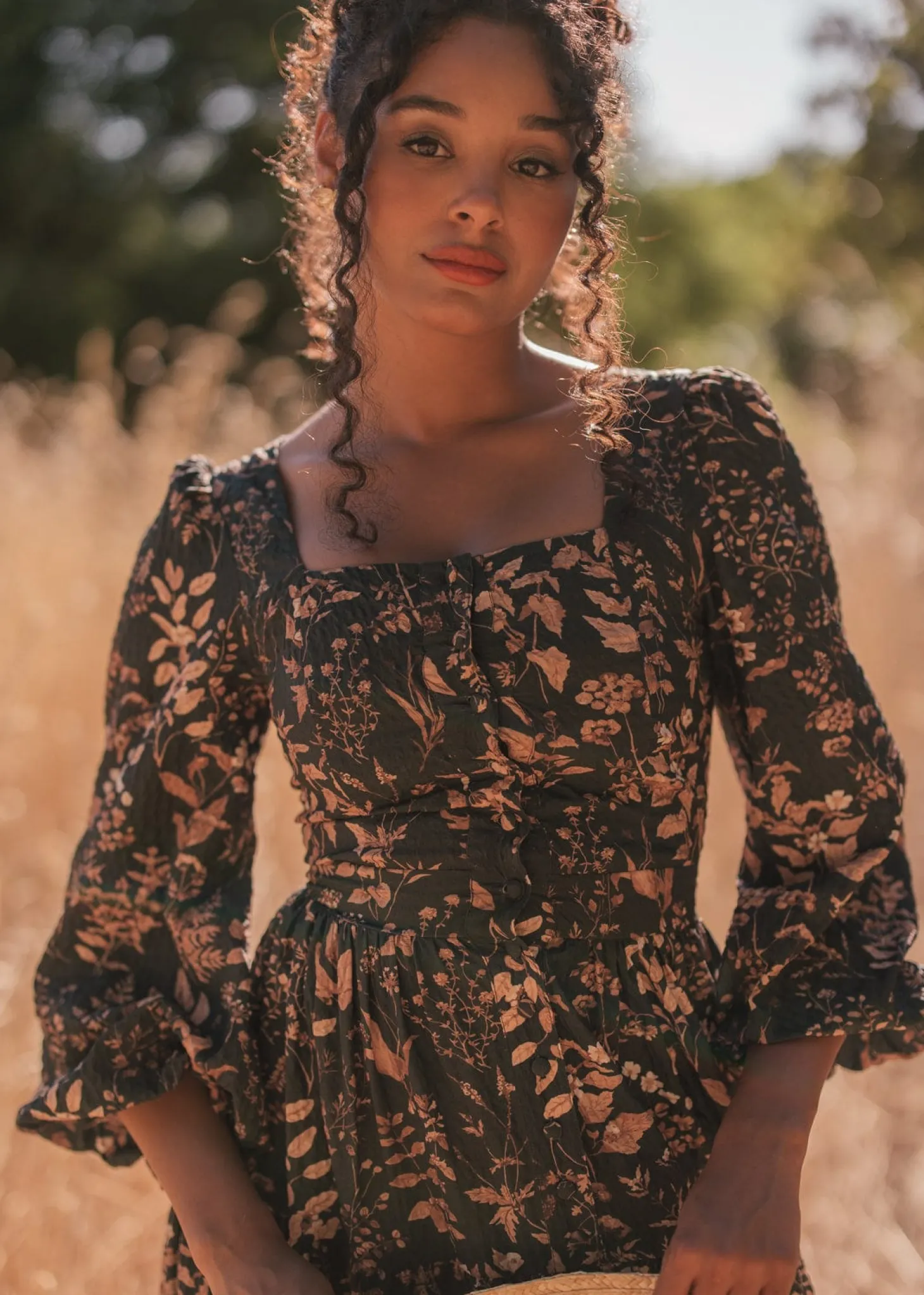 JessaKae Woodland Collection|Holiday Dresses*Fern Dress DarkGreen