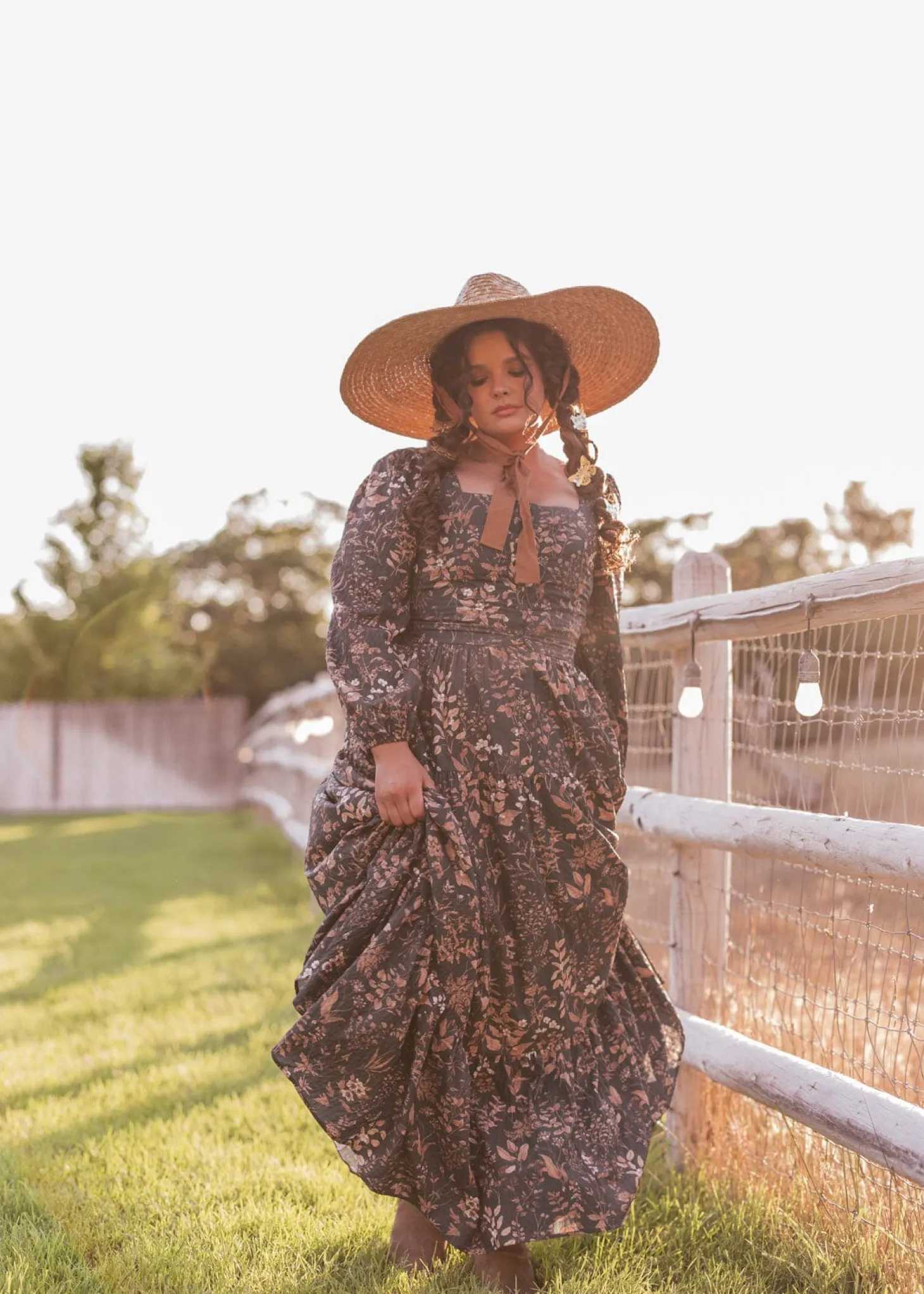 JessaKae Woodland Collection|Holiday Dresses*Fern Dress DarkGreen