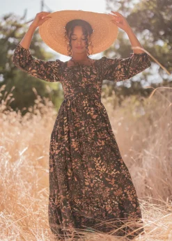 JessaKae Woodland Collection|Holiday Dresses*Fern Dress DarkGreen