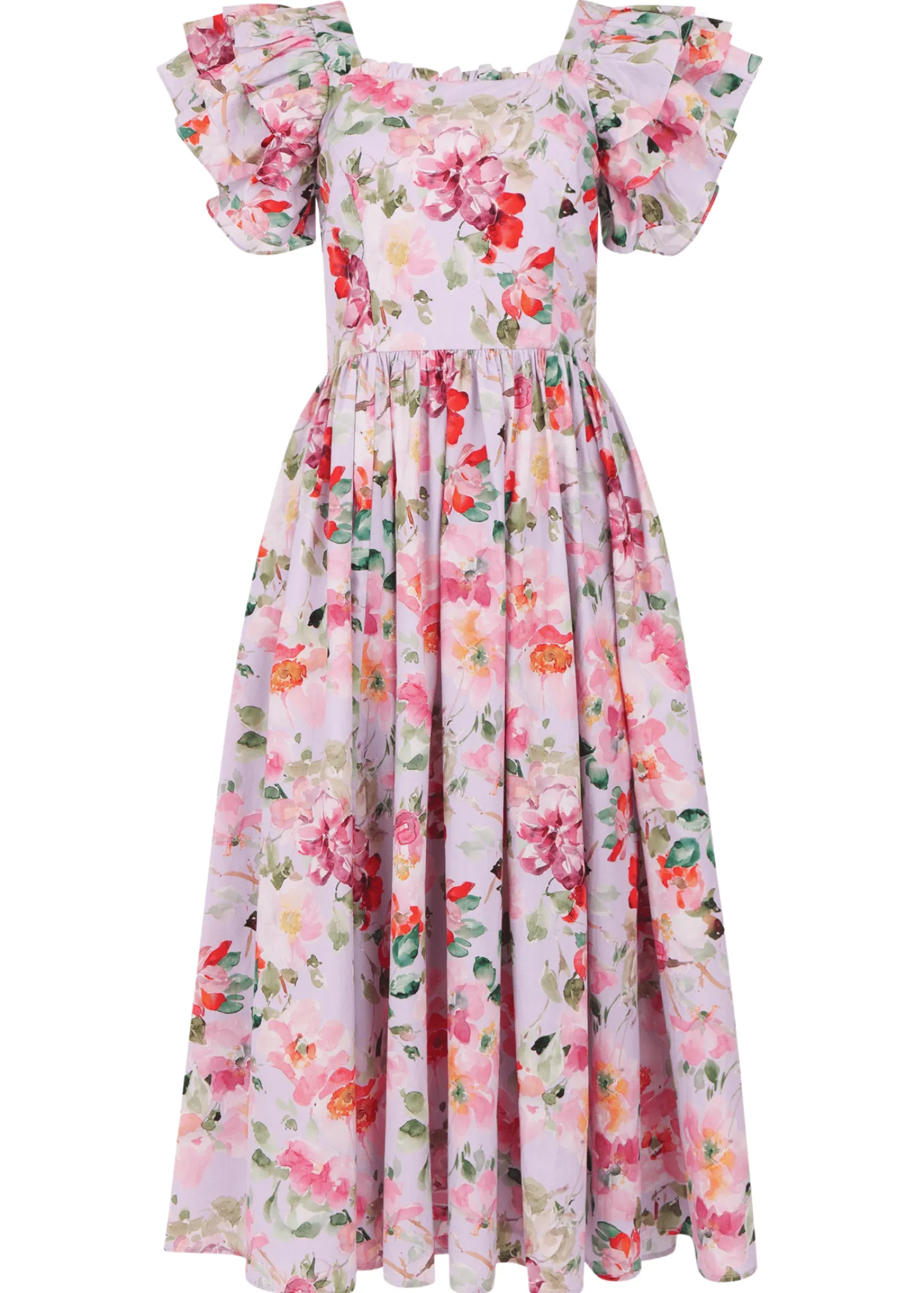 JessaKae Midi Dresses*Fleur Dress Lilac