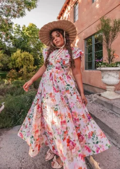 JessaKae Midi Dresses*Fleur Dress Lilac