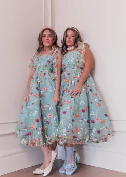 JessaKae Trending Dresses|Girls Dresses Under $50*Flora Dress FloraBlue