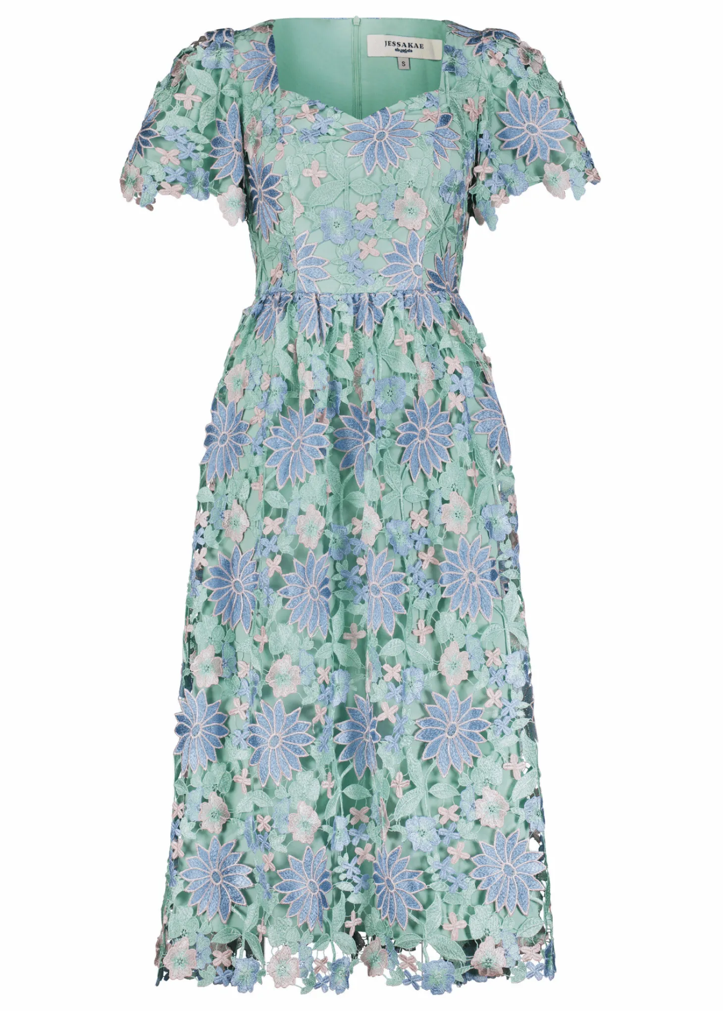 JessaKae Girls Dresses Under $50*Flower Waltz Dress Mint
