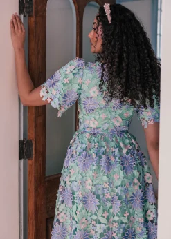 JessaKae Girls Dresses Under $50*Flower Waltz Dress Mint