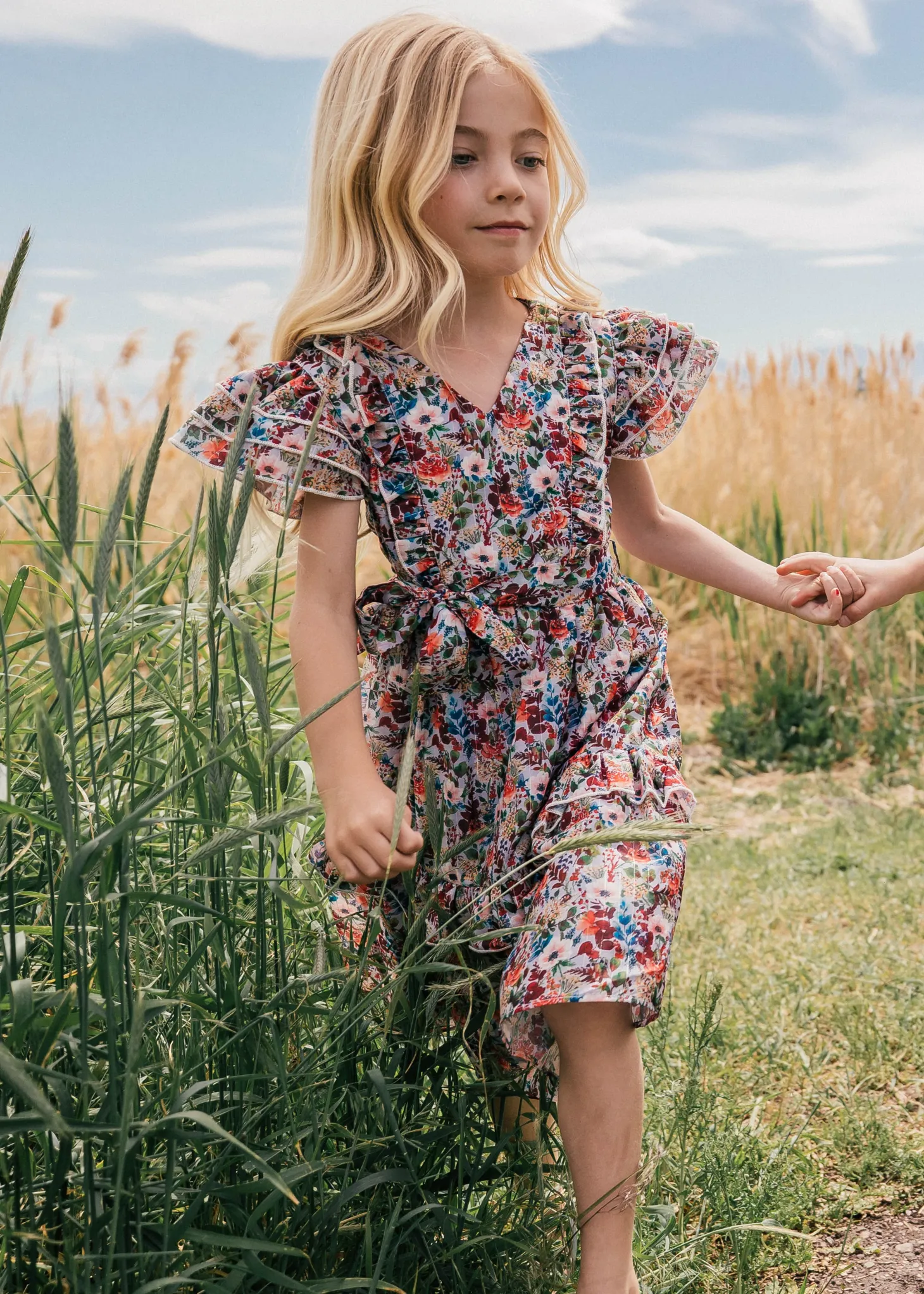 JessaKae Flower Girl Dresses*Full Bloom Girls Dress Multi