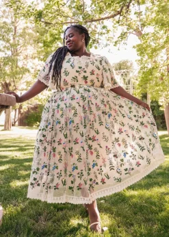JessaKae Customer Favorites|Best Sellers*Gardenia Dress Cream
