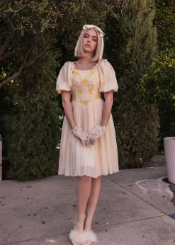 JessaKae Midi Dresses*Honey Bee Dress Yellow