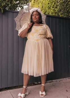 JessaKae Midi Dresses*Honey Bee Dress Yellow